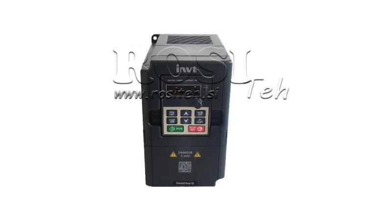 FREKVENSOMFORMER-INVERTER 1Fase 1.5kW GD10-1R5G-S2-B