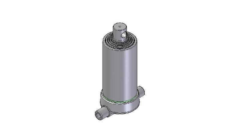 3552F -TELESCOPISK CYLINDER INFERIOR – HUL 5 GRADER SLAG 1230 FI 152