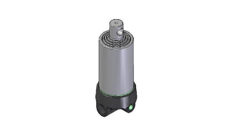 3661F -TELESCOPISK CYLINDER HUL - HUL 4 TRIN REJSE 590 FI 112