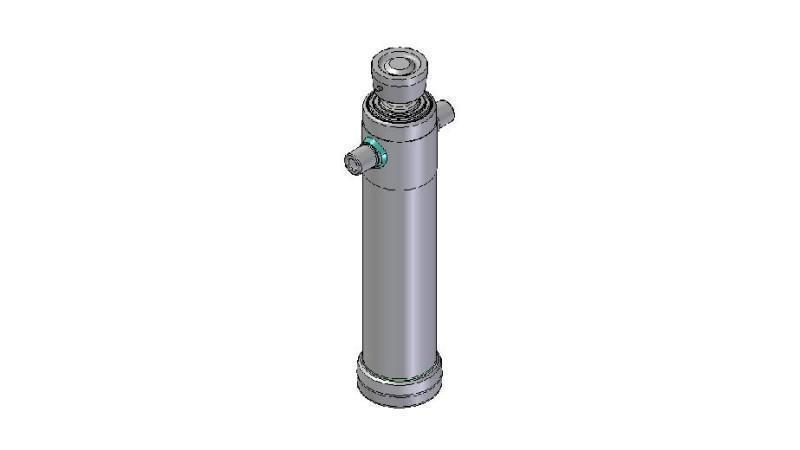 4030S -TELESCOPISK CYLINDER STANDARD/BALL 3 TRIN SLAG 2093 DIAMETER 124