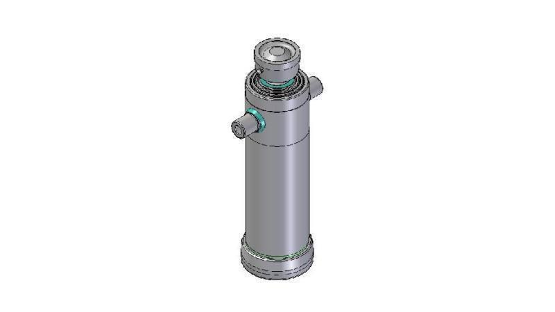 4036S -TELESKOPSKI CILINDER STANDARD/KROGLA 3 STOPNJE HOD 1273 FI 152