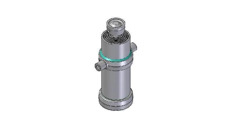4050S -TELESCOPISK CYLINDER STANDARD/BALL 5 TRIN SLAG 1870 DIAMETER 170