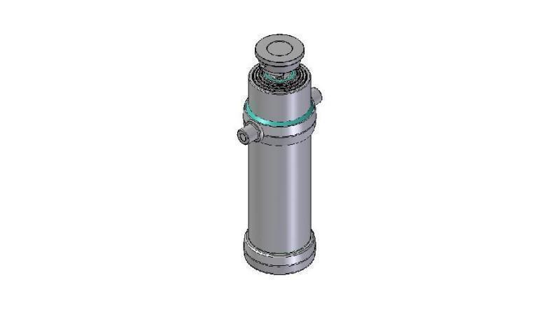 4084S -TELESCOPISK CYLINDER STANDARD/BALL 4 TRIN SLAG 2190 DIAMETER 190