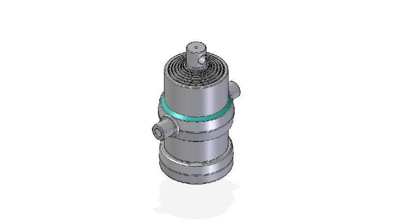 7018F -TELESCOPISK CYLINDER STANDARD/HUL 7 TRIN SLAG 1800 FI 190