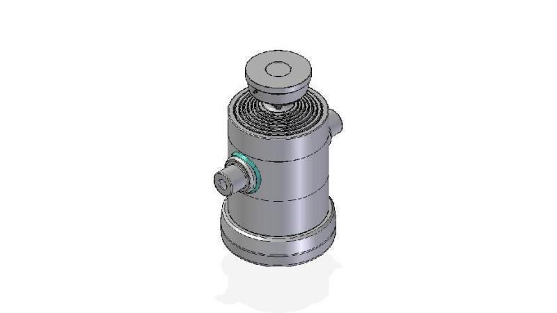 7062S -TELESCOPISK CYLINDER STANDARD/BALL 7 TRIN REJSE 1912 DIAMETER 270