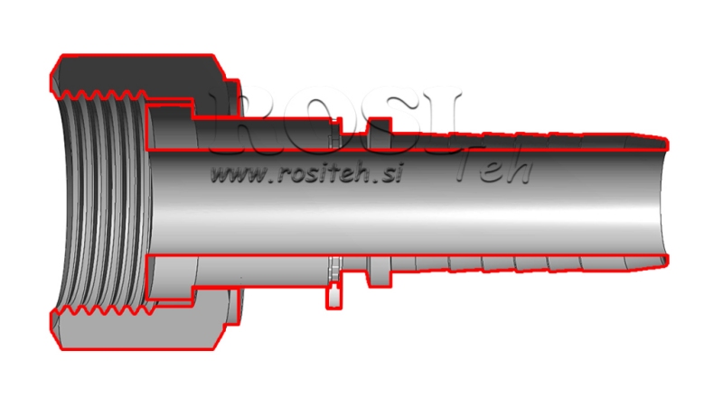 HYDRAULISK FORBINDELSE DKORFS HUN DN13-13/16-16