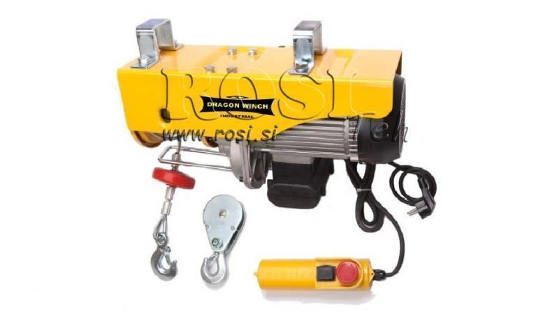 230 V ELEKTRISK VINCH DWI 125/250 kg