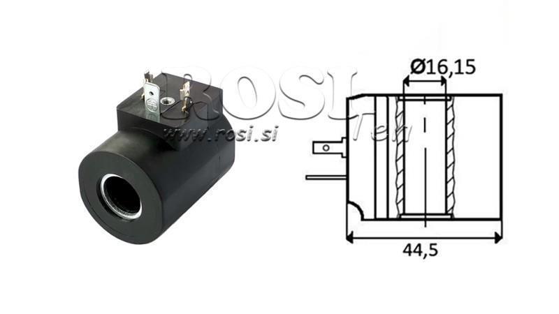 ELEKTROMAGNETISK SPOLE 24V DC - CB10 - fi 16.15mm-50.2mm 26W