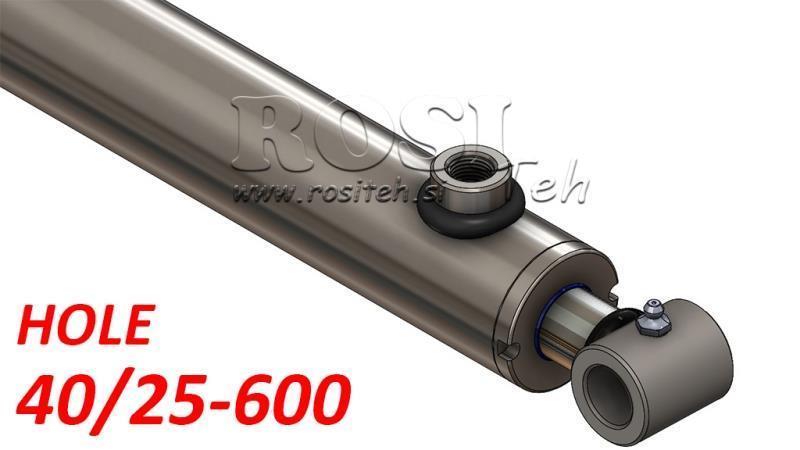 hydraulisk cylinder hul 40-25-600