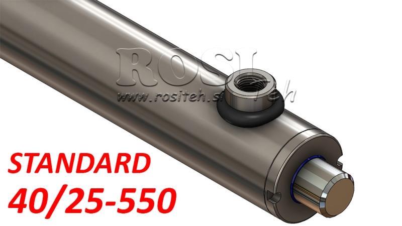 HYDRAULISK CYLINDER STANDARD 40/25-550