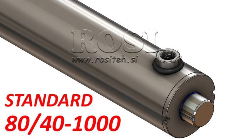HYDRAULISK CYLINDER STANDARD 80/40-1000