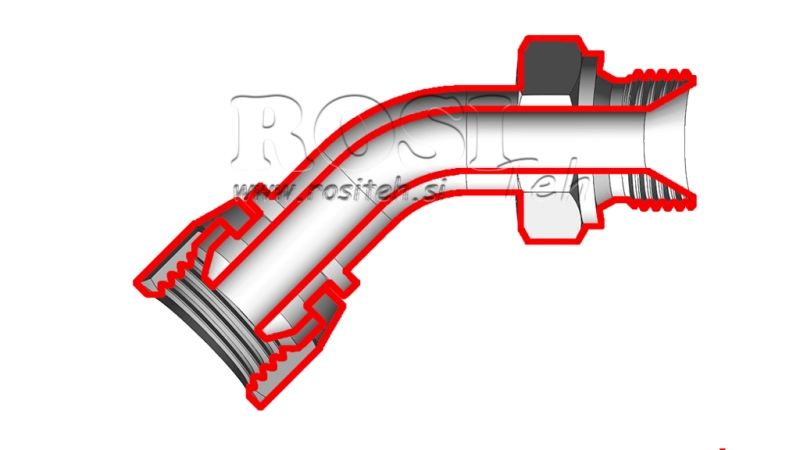 HIDRAVLIČNI PRIKLJUČEK FITING NZ