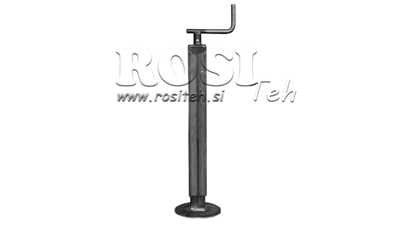GEWINDE STØTTEBEN (HØJDE 760MM - SLAGLÆNGDE 430MM) - 800KG