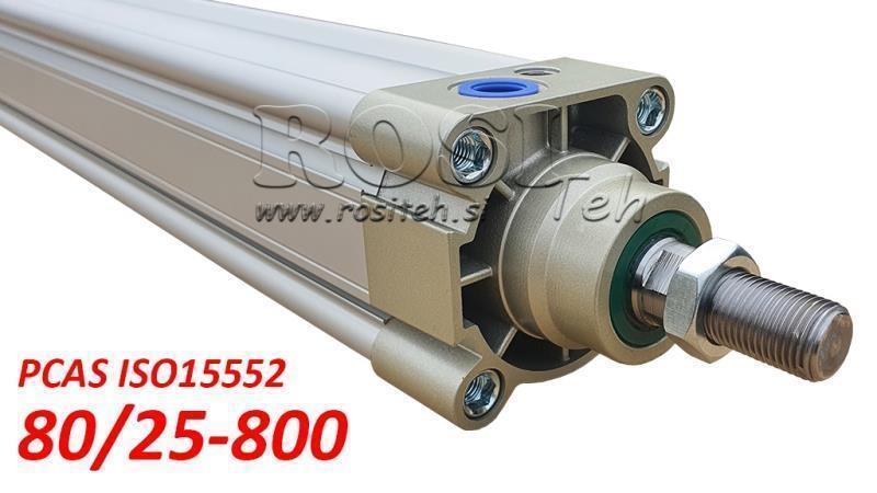PNEUMATISK CYLINDER PCAS 80/25-800 BE ISO15552