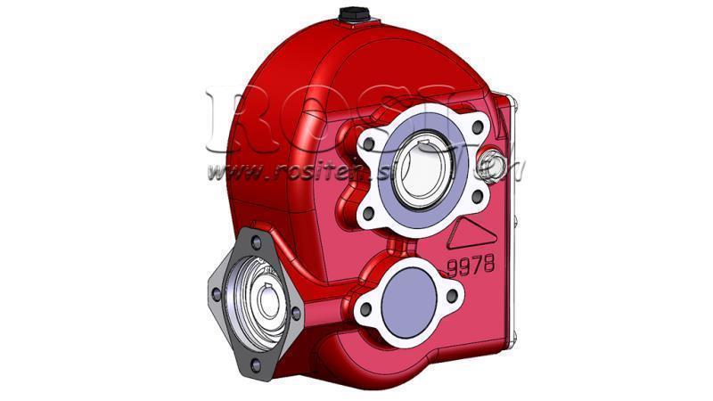 GEARKASSE - GEARKASSE RT190 TIL HYDRAULIKMOTOR MP/MR/MS FORHOLD 10.2:1