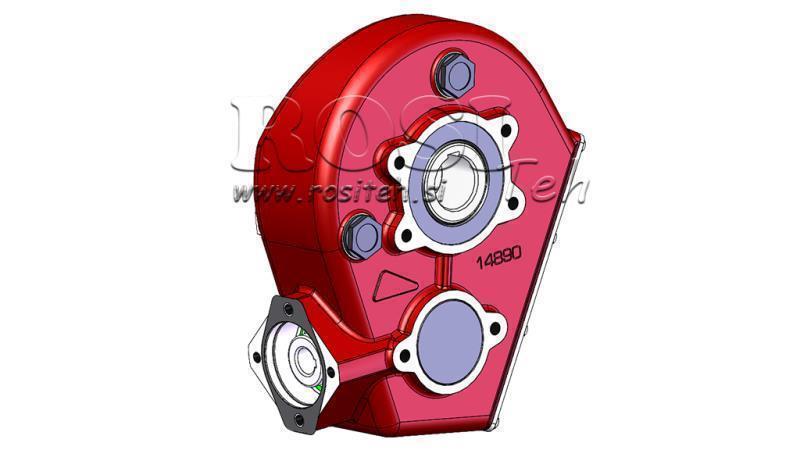 GEARKASSE - GEARKASSE RT250 TIL HYDRAULIKMOTOR MP/MR/MS FORHOLD 21.1:1