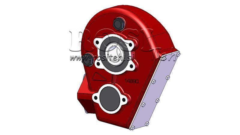GEARKASSE - GEARKASSE RT250 TIL HYDRAULIKMOTOR MP/MR/MS FORHOLD 21.1:1