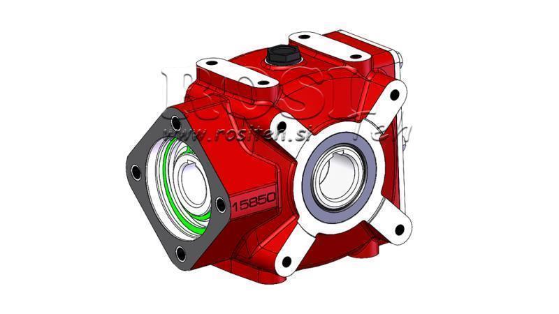 GEARKASSE - GEARKASSE RT50 TIL HYDRAULIKMOTOR MP/MR/MS FORHOLD 1.9:1