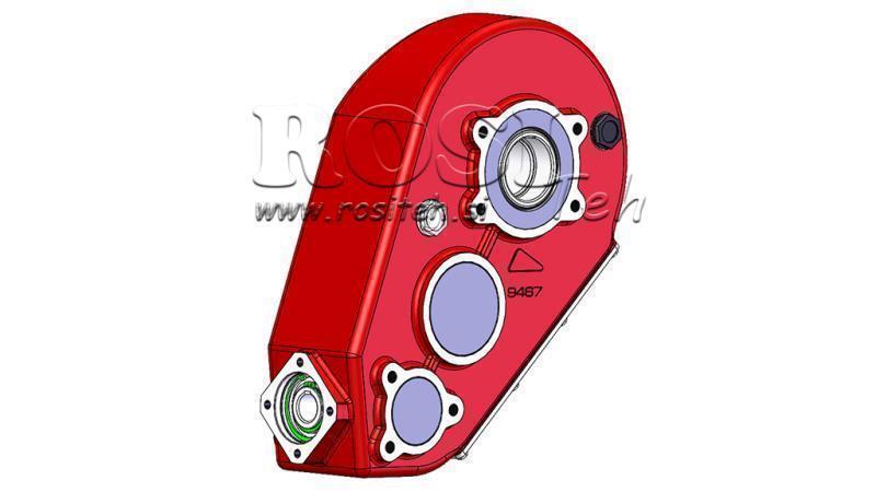 REDUKTOR - MULTIPLIKATOR RT800 ZA HIDROMOTOR MP/MR/MS razmerje 31,7:1