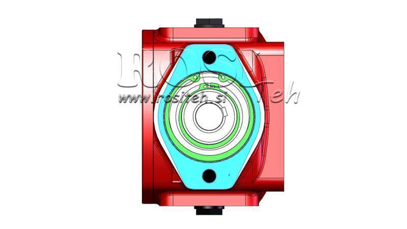 GEARKASSE - GEARKASSE RT90 TIL HYDRAULIKMOTOR MP/MR FORHOLD 3.1:1