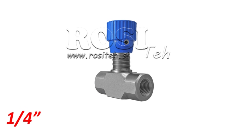 FLOW REGULATOR VRFB - DÆMPENDE VENTIL 1/4 TO-VÆG - 15LIT