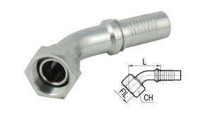 HYDRAULISK-FORBINDELSE-DKJ-JIC74°-HUN-ELBOW-45