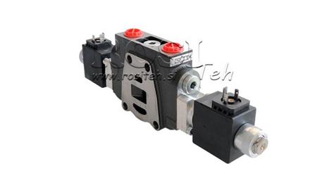 ENKELT ELEKTRO SEGMENT 12V til HYDRAULISK VENTIL PC70