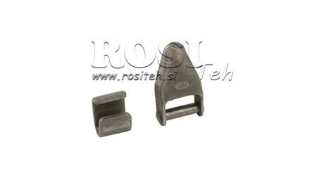 SIDE BESLAG TIL AFTAGELIG C-FORMET TRAILER 42mm