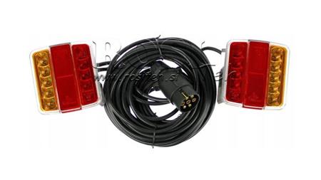 LED BAGLYS MED MAGNETISK KABEL