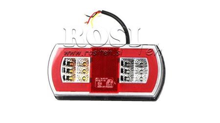 LED BAGLYGTE KOMBINERET 12/24V VENSTRE