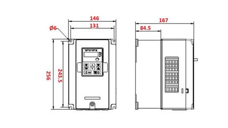 FREKVENSOMFORMER-INVERTER 3Fase 5.5kW GD20-5R5G-4-EU