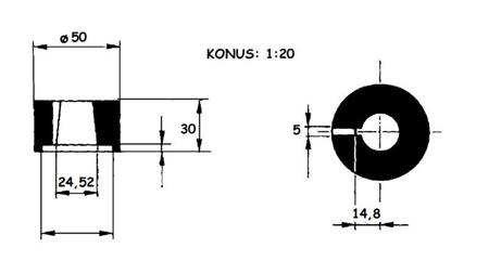 VOLANSKI OBROČ FI 435 - h 128