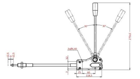 JOYSTICK 1 POSITION FOR GAFLE LIFT