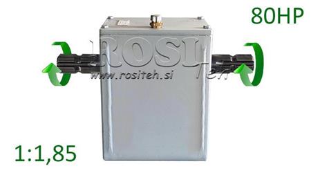 TRAKTOR REDUCER - 1:1.85 (80HP-60kW) HAN-HAN