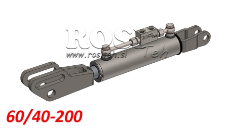 2TON. HYDRAULISK TOPSTANG FORK 60/40-200 (550MM-750MM)