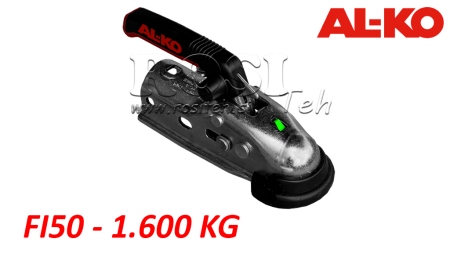 VLEČNA KLJUKA AL-KO AK-161 ZA AVTO PRIKOLICO OKROGLA FI50 1.600KG