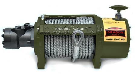 HYDRAULISK WINCH DWHI 16000 HD - 7257 kg