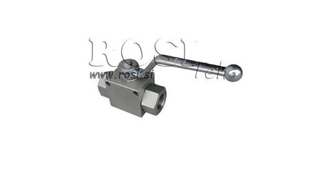HYDRAULISK STOPVENTIL RS2 1/4 - 500BAR - 25 lit