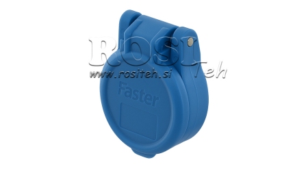 BLÅ BESKYTTENDE DÆK PVC HUN QUICK COUPLING PUSH PULL