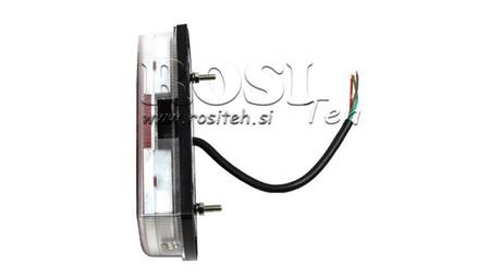 LED BAGLYGTE KOMBINERET 12/24V HØJRE