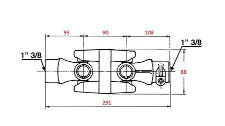 DOBBELT LED FOR KARDANER kat. 4