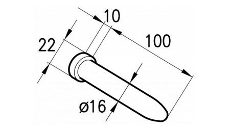PIN 16 mm TIL ROMA KURS