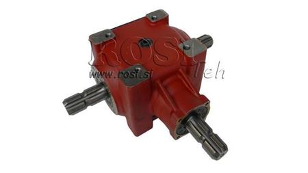 VINKELREDUCER T-27J 1:1 (55HK-40.4kW)