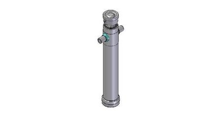 3026S -TELESCOPISK CYLINDER STANDARD/KUGLE 2 TRIN SLAG 995 DIAMETER 95