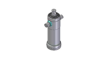 3095F -TELESCOPISK CYLINDER STANDARD/HUL 5 TRIN SLAG 2140 FI 124