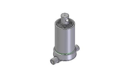 3551F -TELESCOPISK CYLINDER NEDRE – HUL 5 GRADER SLAG 980 FI 152