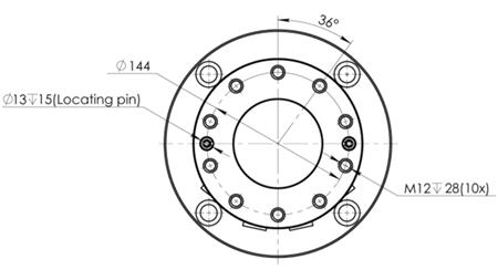 HIDRAVLIČNI ROTATOR CPR5-01 10000/5000 KG