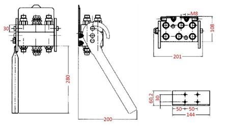 MULTI-FASTER KOBLING 6-vejs BSP1/2 MOBIL DEL