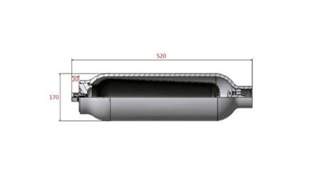 HYDRAULISK AKKUMULATOR 6.5 LIT