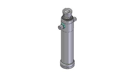4030S -TELESCOPISK CYLINDER STANDARD/BALL 3 TRIN SLAG 2093 DIAMETER 124